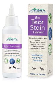 Arava Tear Stain Remover Eye Stain Cleaner for Dogs & Cats
