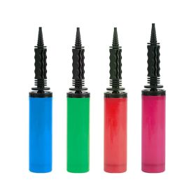 Two-Way Manual Balloon Pump, 16cm*2.5cm 12Pack Random Colors, Handheld Air Pump' Party Balloons Supplies,
